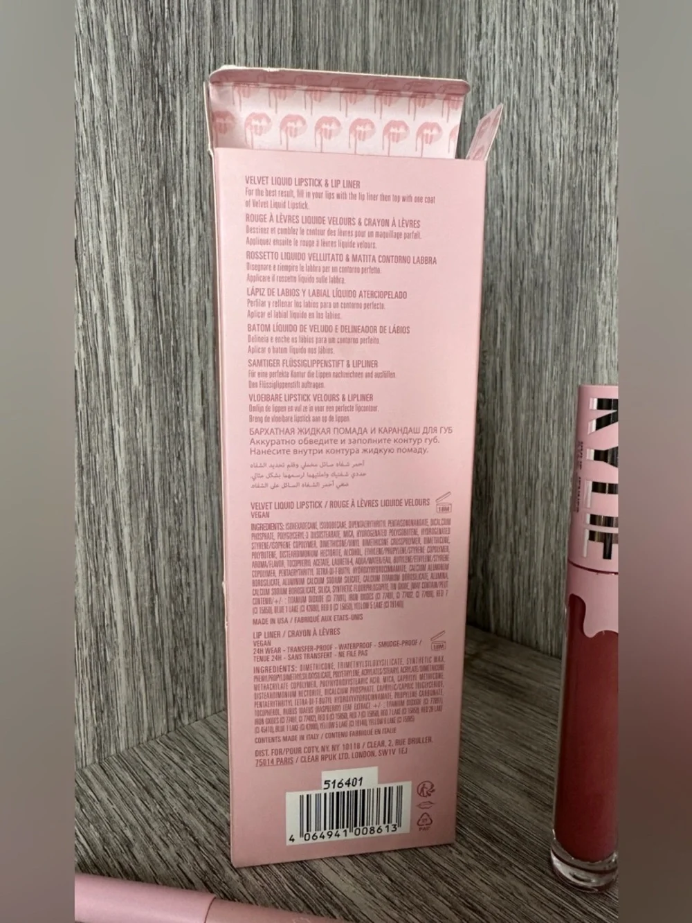 Kylie Matte Liquid Lipstick & Lip Liner - Harmony